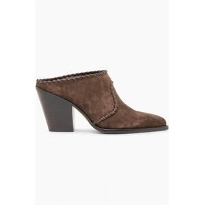 NEW DOLCE VITA women's jolyn leather mule in dark brown